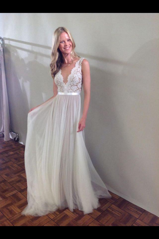 Свадьба - Watters Santina 2015  Inspirational  Wedding Dress  , Custom Made , Perfect for Beach Weddings , Affordable Price