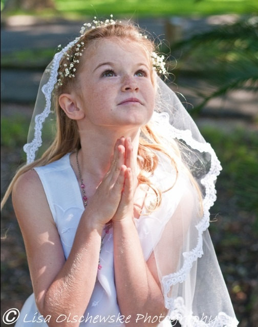 زفاف - Girl's First Communion Veil