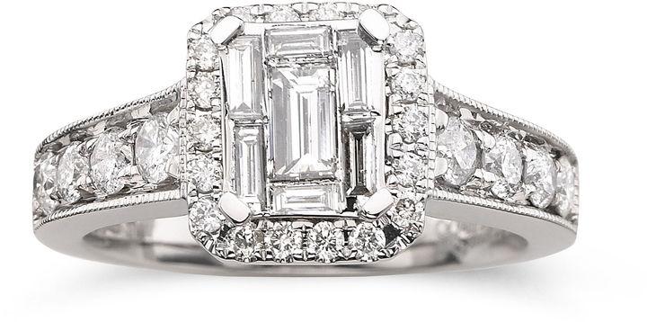 زفاف - FINE JEWELRY Harmony Eternally in Love 1 CT. T.W. Certified Diamond Bridal Ring