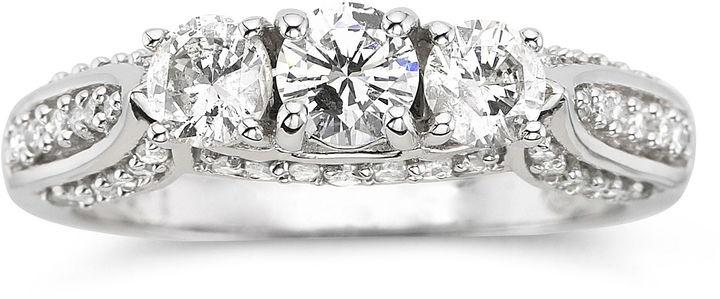 Mariage - FINE JEWELRY Love Lives Forever 1 CT. T.W. Diamond 3-Stone Ring