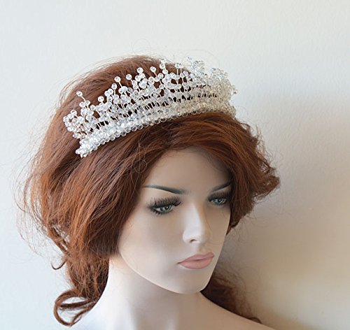 زفاف - Bridal Tiara, Wedding Tiaras, Wedding Hair Accessories, Bridal Headpiece, Bridal Hair Accessory, Crystal Tiara