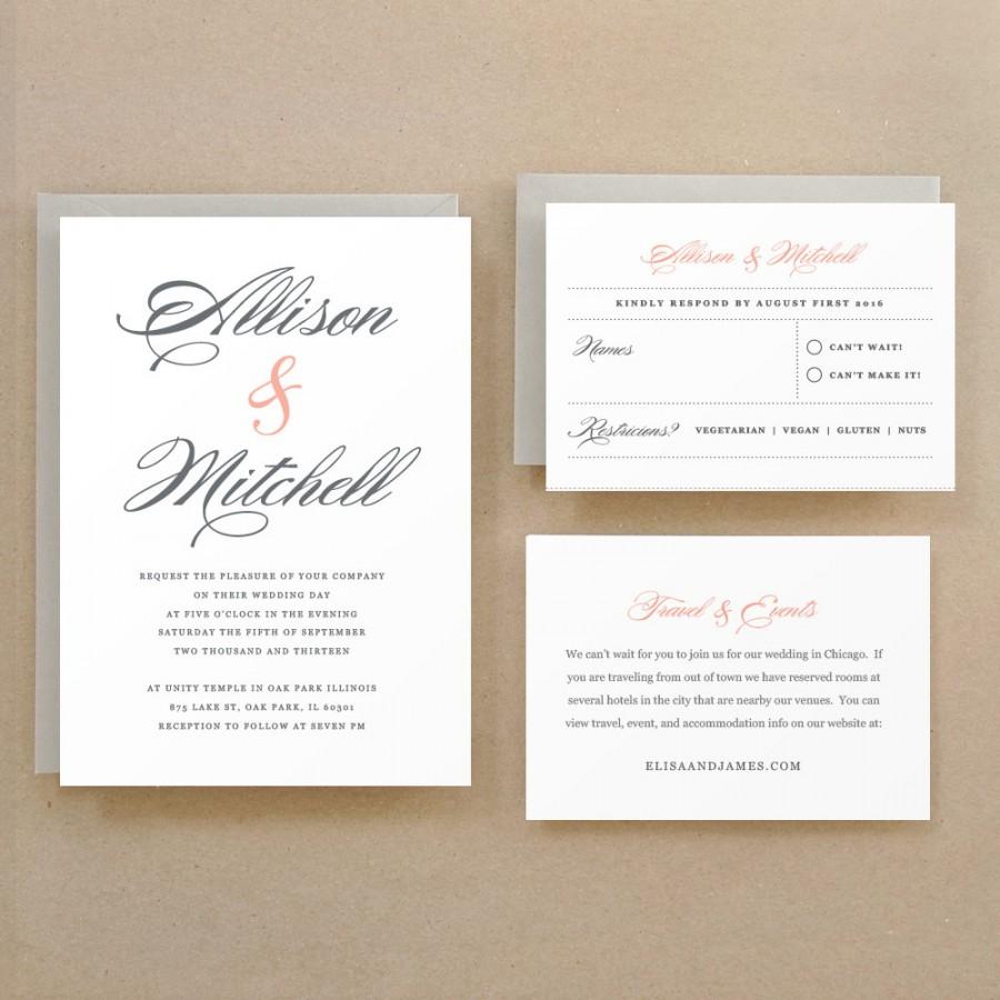 زفاف - Printable Wedding Invitation Template 