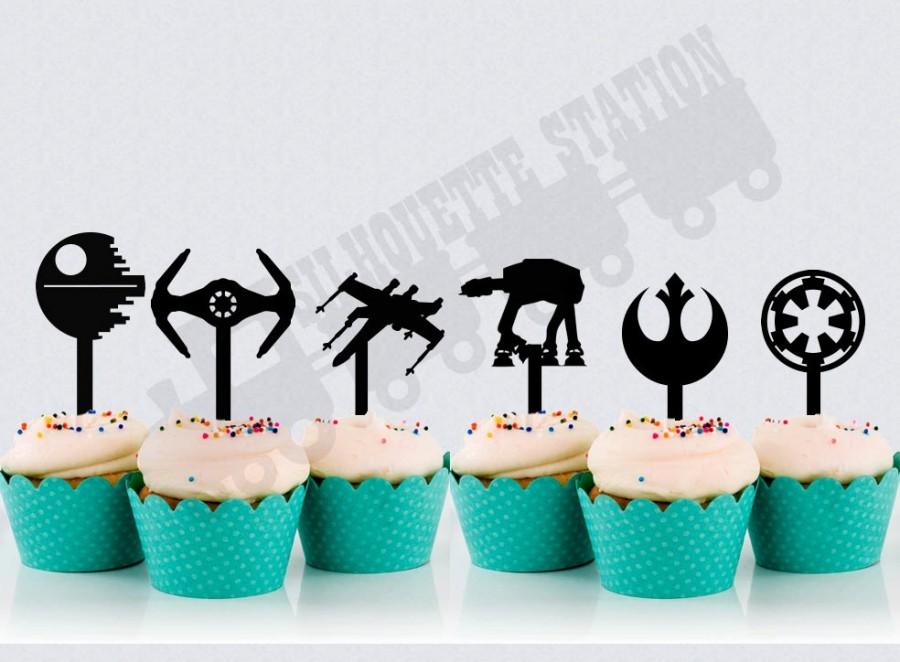 Свадьба - Star Wars Cupcake Toppers