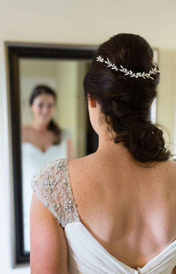 زفاف - Bridal tiara, Hair accessory, Bridal Hair accessories, Wedding bridal tiara, Wedding Hair Accessories, Silver Bridal tiara