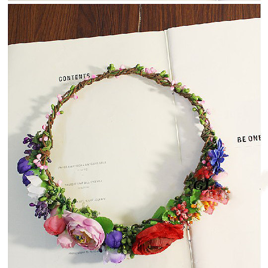 زفاف - Best Seller :Multi Flower Head Crown