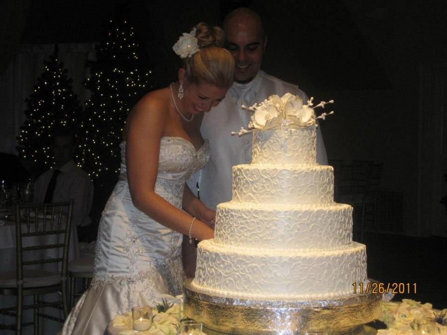 Wedding - Cake Stand 18 inch "Floral Leaf"