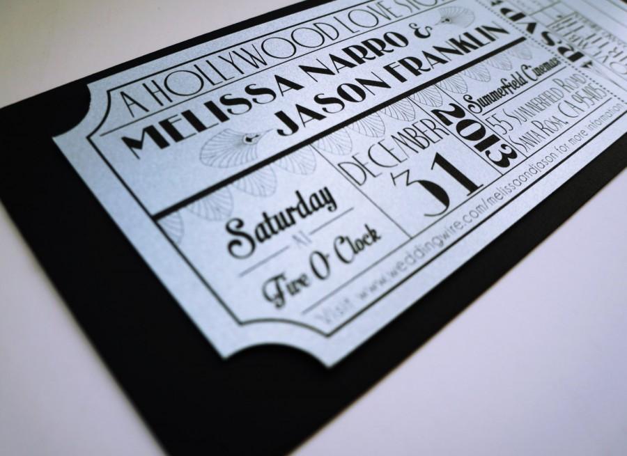 old-hollywood-art-deco-silver-movie-ticket-wedding-invitation