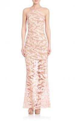 زفاف - ABS Lace Halter Gown