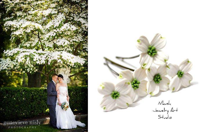 Свадьба - Timeline Photos - Nikush Jewelry Art Studio - unique sculptural jewelry in floral design 