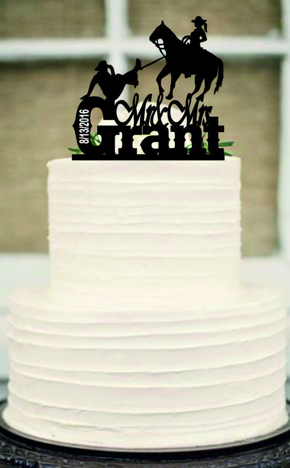 Hochzeit - Personalized wedding cake topper,Custom wedding cake topper,Unique wedding cake topper,Rustic wedding cake topper,Funny wedding cake topper