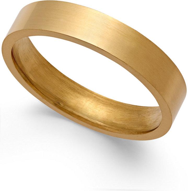 Mariage - 4MM Wedding Band in 18k Gold
