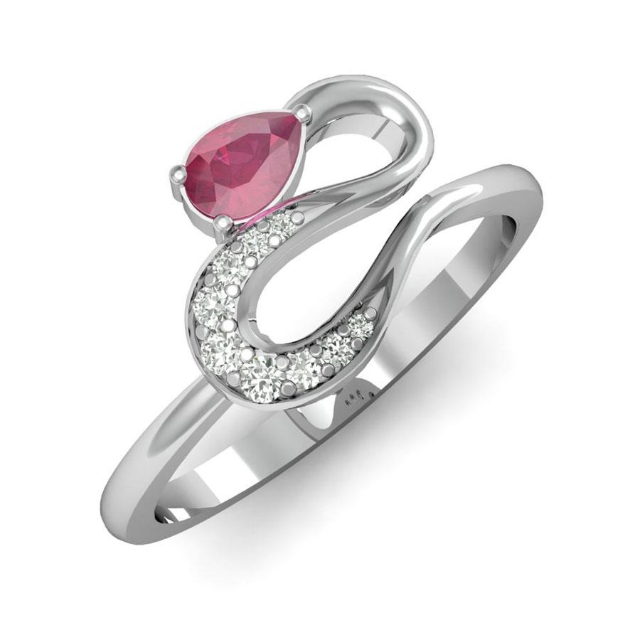 Mariage - The Curve Silver Jewellery Ring