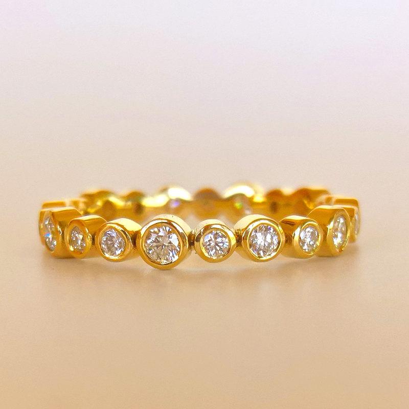 Wedding - DIAMOND ETERNITY Stacking Ring 