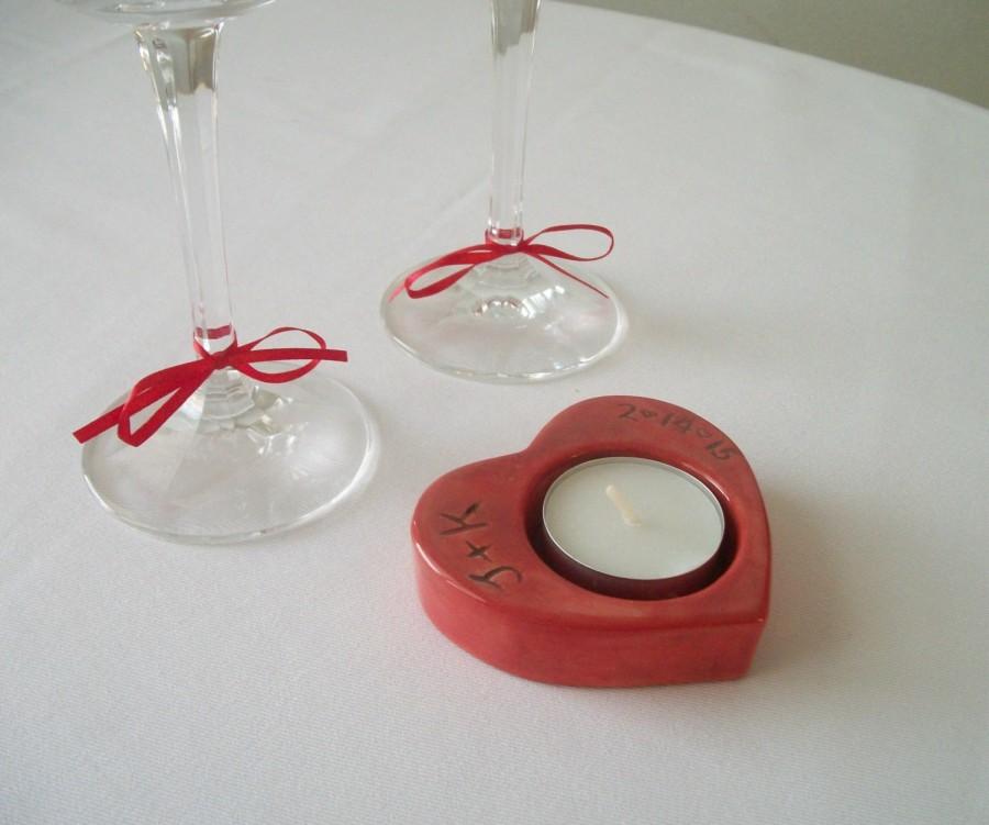 personalized candle holders wedding favors