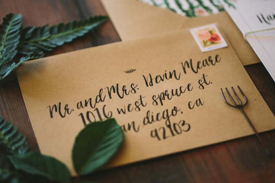 Свадьба - Custom Envelope Printing
