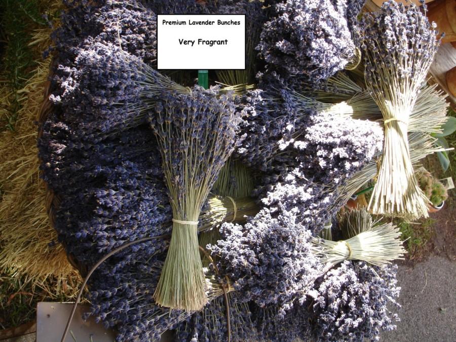 Wedding - Dried English Lavendar Bunches - A Highly Fragranced Herb