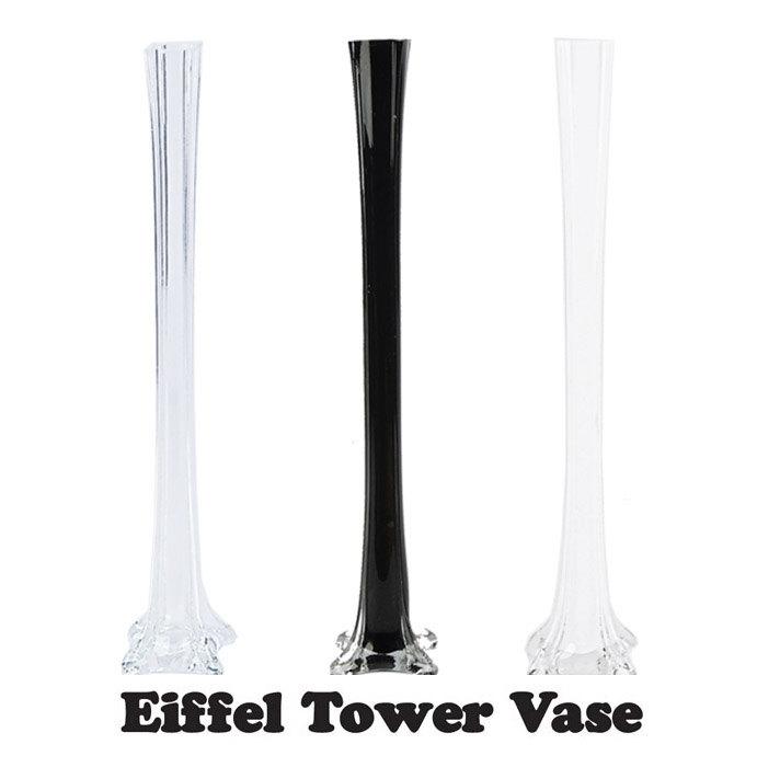 Wedding - Eiffel Tower Glass Vases - 12pcs - Wedding Centerpiece - Options available as listed . ON SALE + FREESHIPPING!!!