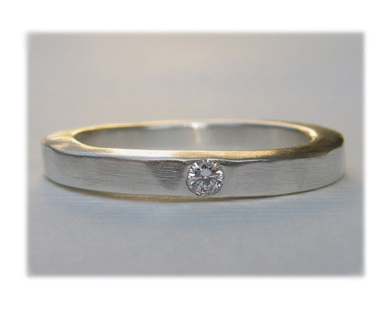 Wedding - Diamond Engagement Ring, Diamond Wedding Band