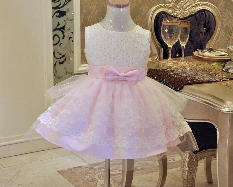 Wedding - Baby Girl Dress for Wedding,Infant Pageant Dress,Toddler Girl Dress, XR0014