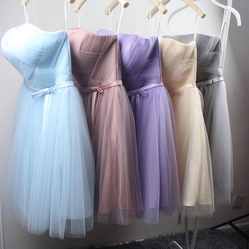 Свадьба - 2015 new bridesmaid dress fashion dress graduation dress banquet evening dress sweetheart dress