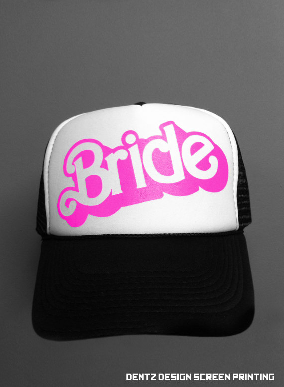 زفاف - Bride Hat - Doll Style - Snapback Trucker Hat