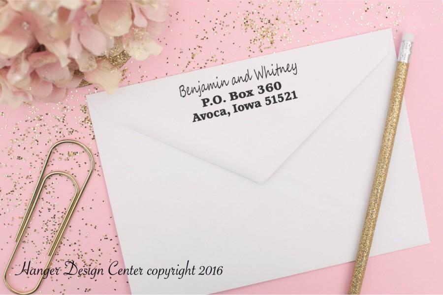 زفاف - personalized return address stamp , wedding invitation stamp, custom stamp, rubber stamp, self inking