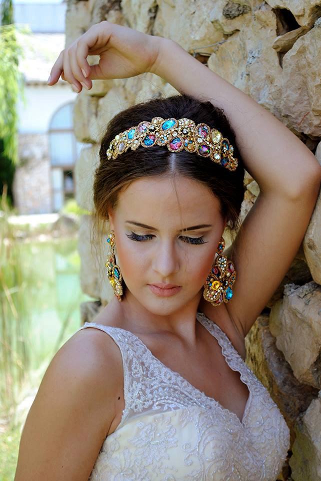 زفاف - Handmade and unique tiara - wedding tiara - high quality - wedding crown - custom made