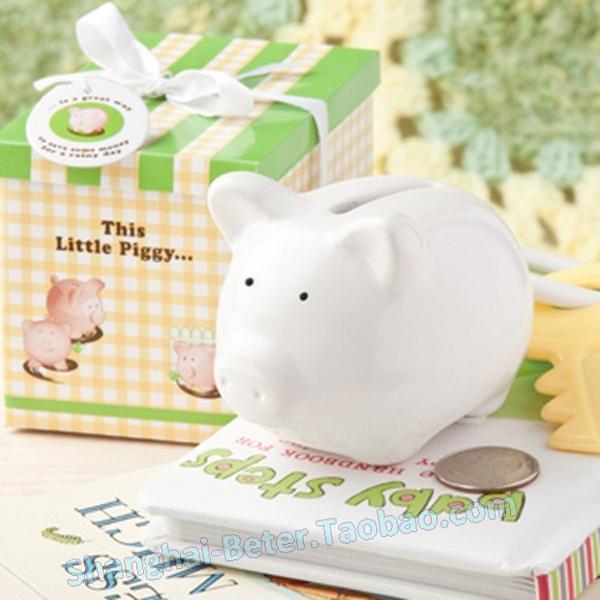 زفاف - 天猫小猪 陶瓷存钱罐 储蓄罐 小朋友小学开学TC029创意交换礼品
