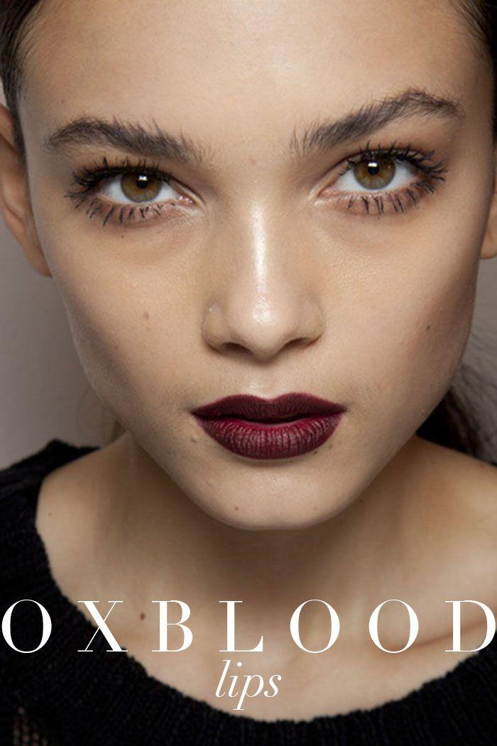 زفاف - Discover What You Mean By Oxblood Lipstick