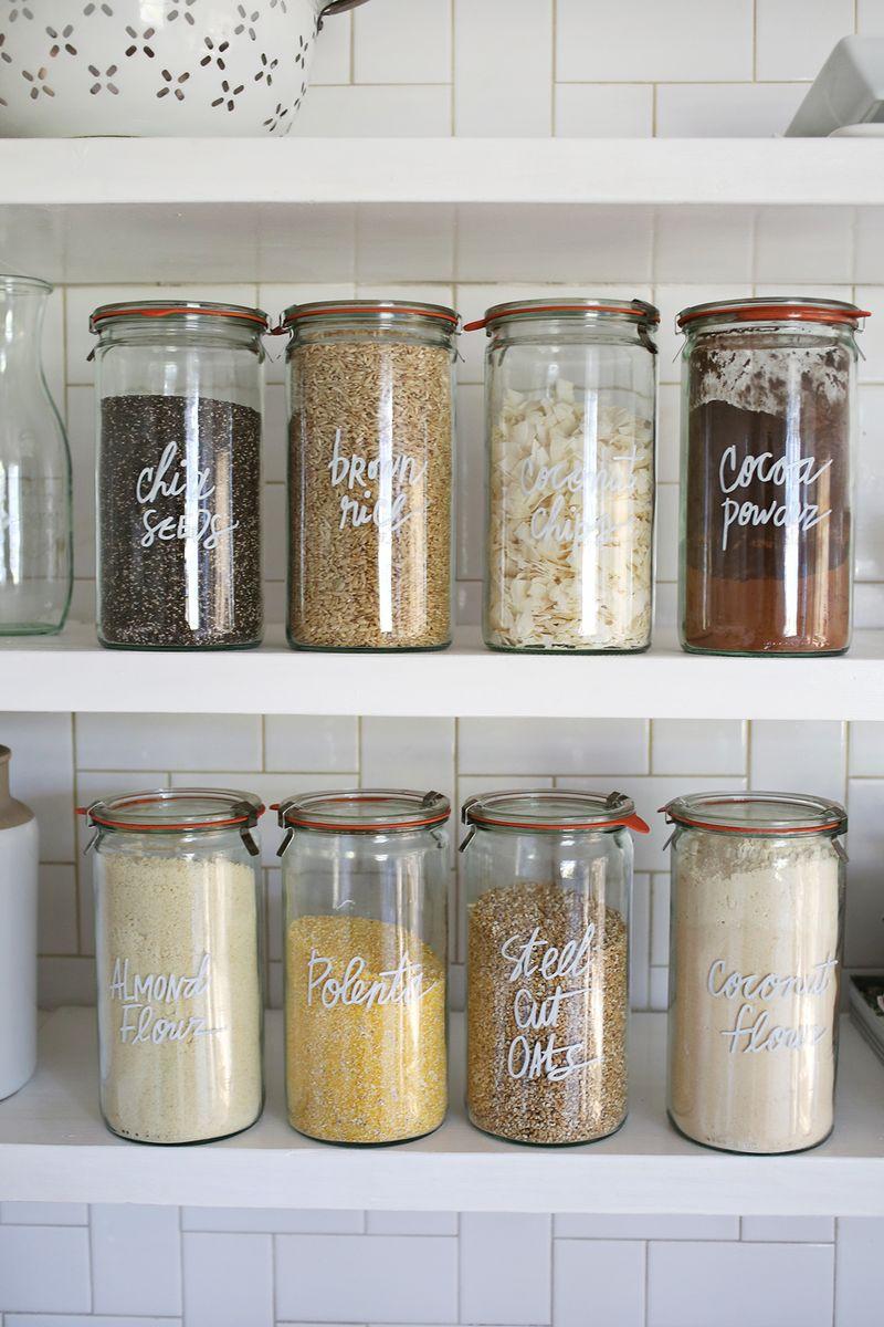 Mariage - Try This: Paint Pen Kitchen Organization 
