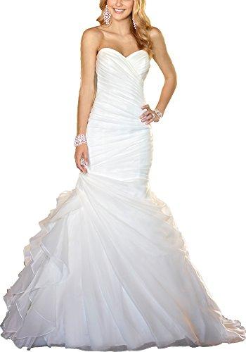 زفاف - Layered Mermaid Wedding Dress