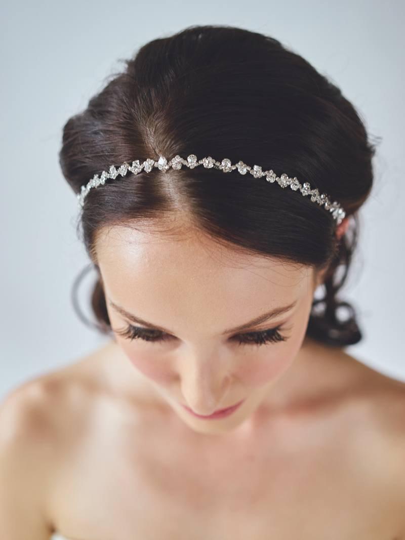زفاف - Crystal Bridal Headband 