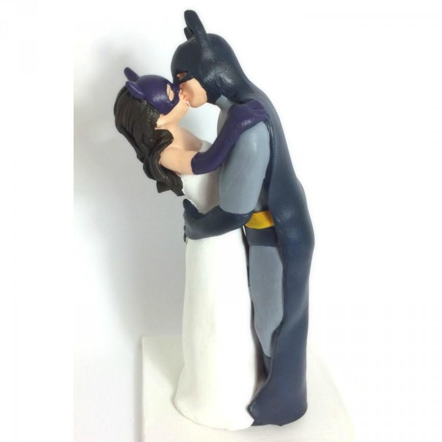 Свадьба - Superhero Custom Cake Topper Figures, Wedding Cake Topper Superhero, Personalised Superhero Cake Topper, Super Hero Wedding Cake Topper
