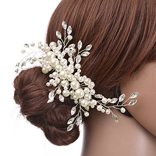 زفاف - Crystal Jewelry Comb Bridal Headpiece
