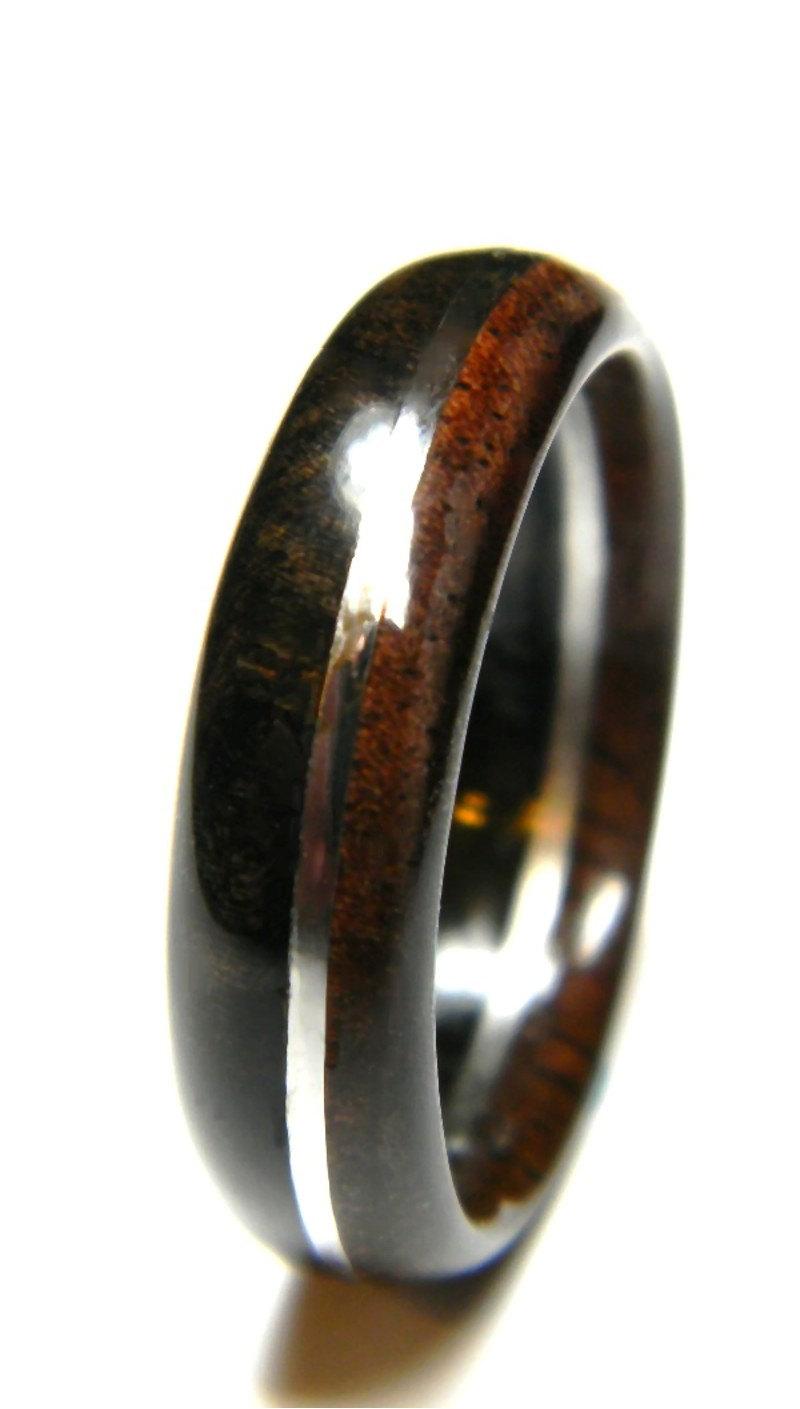 زفاف - Unique Walnut and Ebony Wood Ring, Jewelry, Ring, Wood Jewelry, Wedding, Wedding Band, Alternative Engagement Ring, Him, Men, Mens Gift