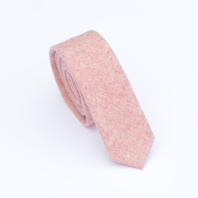 Mariage - Pink Ties.Wool Neckties.Mens Ties.Pink Wedding Ties.