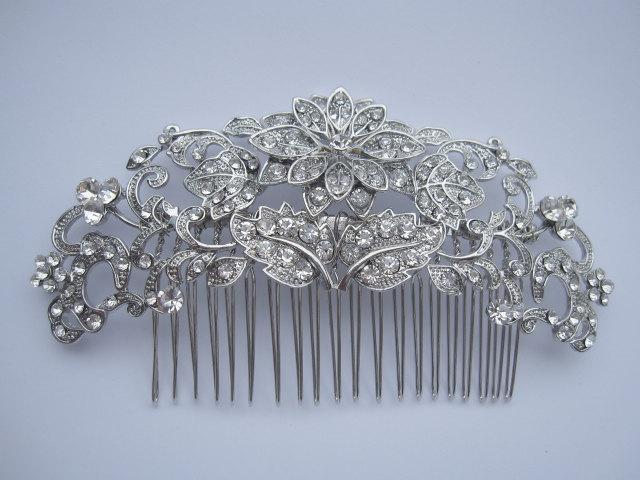 Mariage - Wedding hair comb wedding hair jewelry wedding accessories wedding hairpiece wedding headpiece wedding hair accessories wedding jewelry