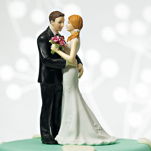 Свадьба - Custom Couple Funny Weddings My Main Squeeze Cheeky Bride Love Pinch and Groom Wedding Cake Topper- Fun Modern Personalized