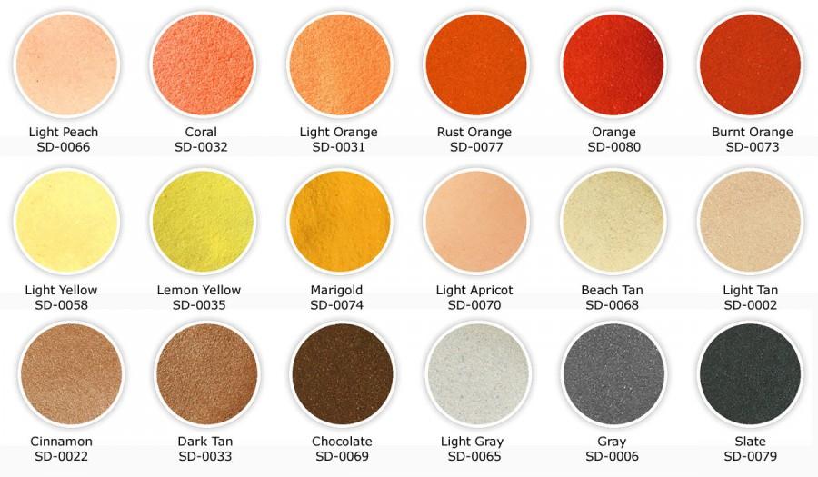 Свадьба - Unity Sand/Colored Sand - 47 colors available... 1 lb. bag.