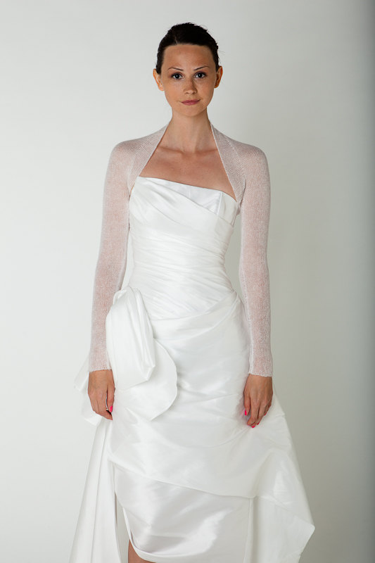 Mariage - Summer Wedding Bolero Jackett knitted in one piece