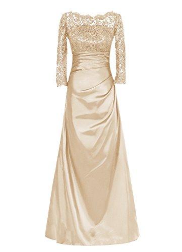 Hochzeit - Long Sleeved Mother of Bride Dress