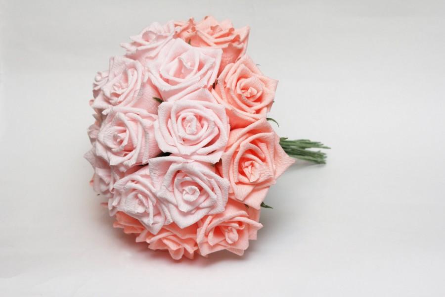 Hochzeit - wedding bouquet, bridal bouquet, bridesmaids bouquets, paper flower bouquets, paper flowers, wedding flowers