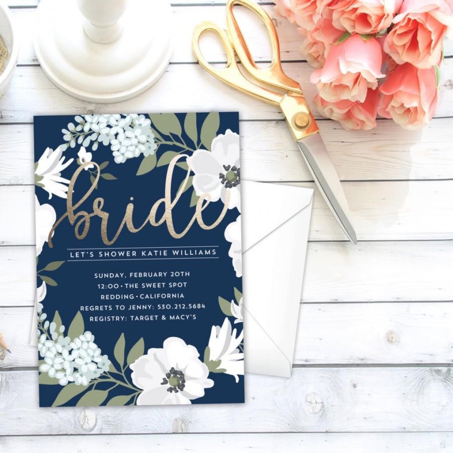 Wedding - Bridal Shower Invitation 