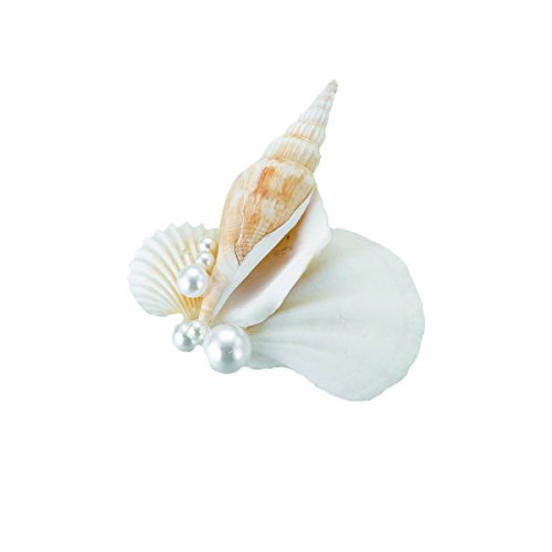Hochzeit - Seashell Boutonniere, 2.75-Inch