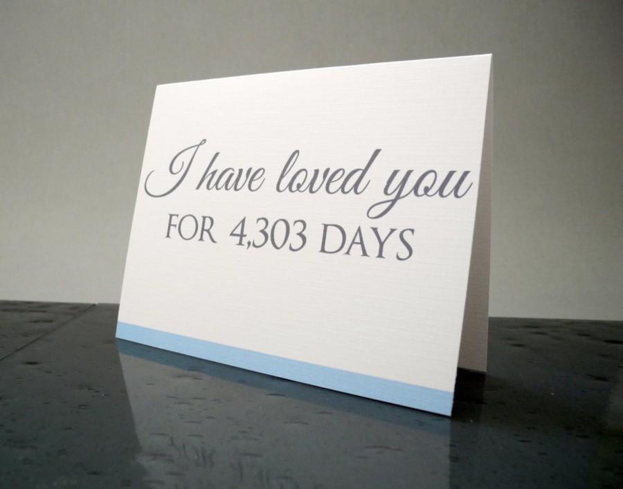 Wedding - Groom Gift I Have Loved You for so Many Days Card - From the Bride Gift - From the Groom Gift