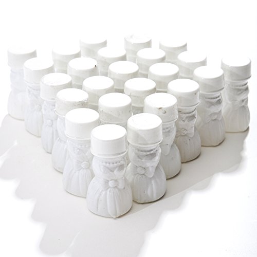 Wedding - Wedding Gown Bubble Bottles, pack of 24