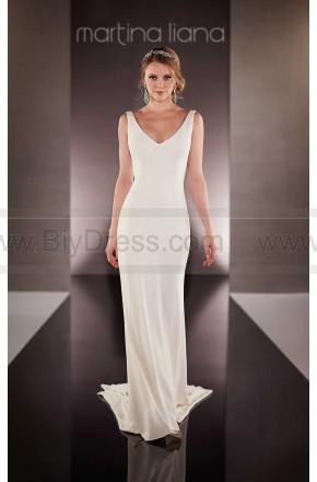 Hochzeit - Martina Liana Wedding Dress Style 685 - Simple Wedding Dresses - Formal Wedding Dresses