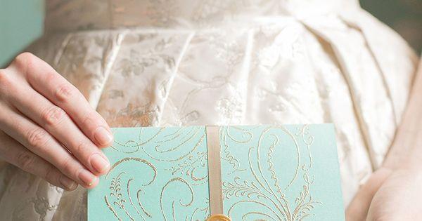 Wedding - Ivory And Teal French Wedding Ideas