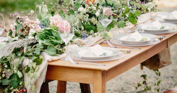 Свадьба - Best Of 2015: 20 Of The Most Gorgeous Tablescapes