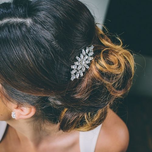 زفاف - GMG926 Wedding Hair Comb (blo)